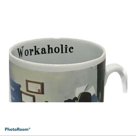 LooneyâTunesâXLÂ CeramicâMugâLifestyleâ90sâWorkaholic - Picture 4 of 4